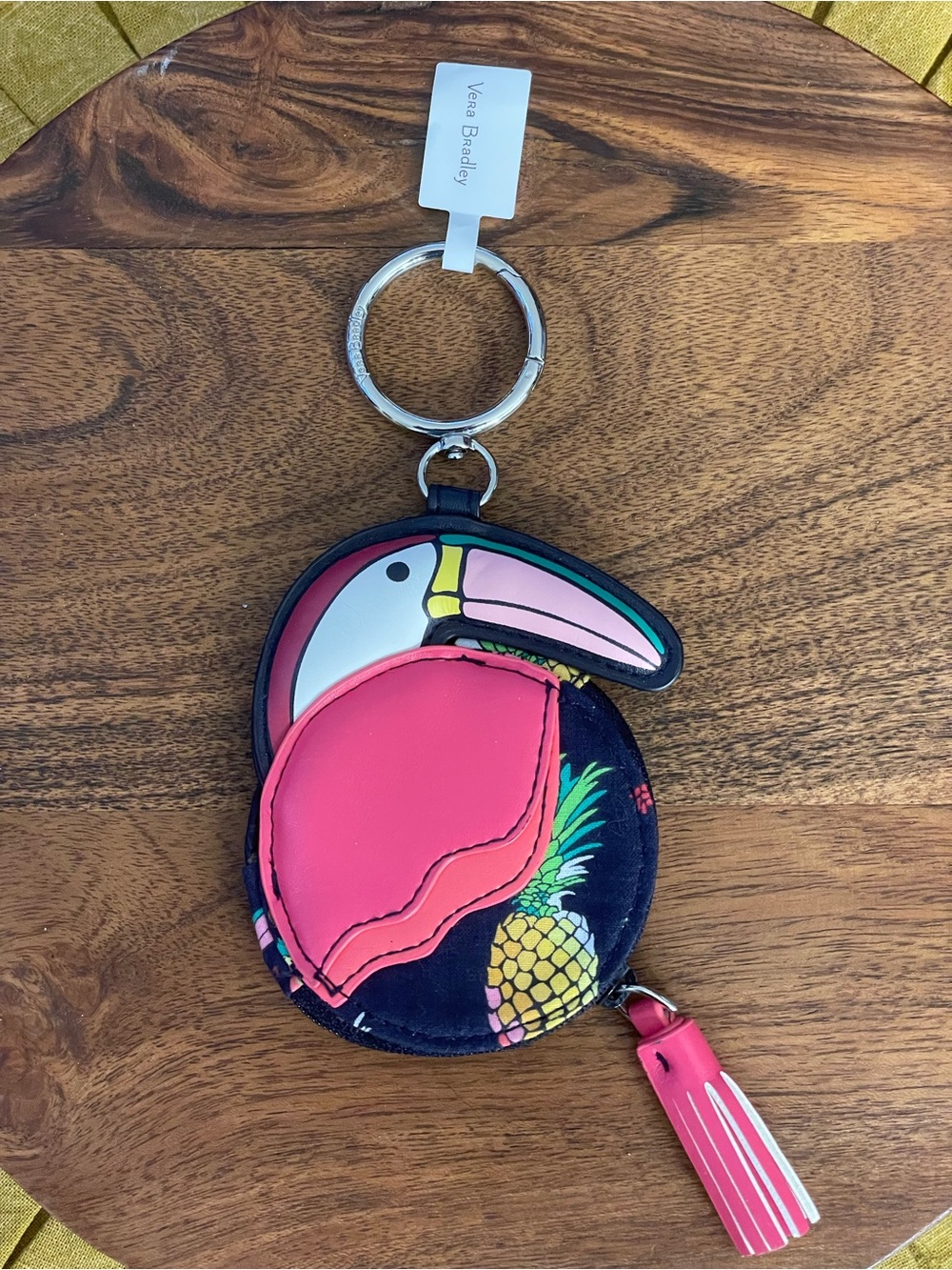 VERA BRADLEY Toucan Party Coin Purse